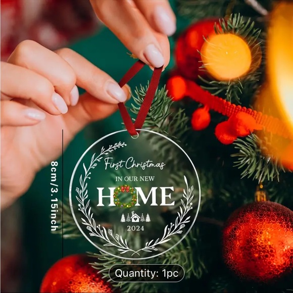 CHRISTMAS ORNAMENT - HIS OR HER GIFT, COUPLE GIFT, CHRISTMAS, DECOR, HOLIDAY - Picture 3 of 5